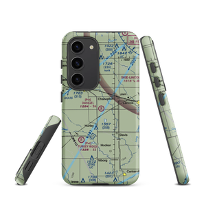 Dangel Airport (2SD7) VFR Sectional Samsung Phone Case