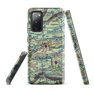 Danville Airport (8N8) VFR Sectional Samsung Phone Case