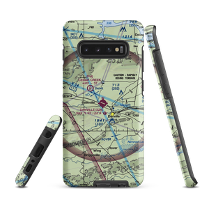 Danville Municipal Airport (32A) VFR Sectional Samsung Phone Case