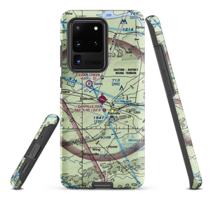 Danville Municipal Airport (32A) VFR Sectional Samsung Phone Case