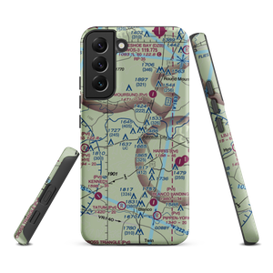 Danz Ranch Airport (XA02) VFR Sectional Samsung Phone Case