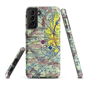 Darby Dan Airport (6I6) VFR Sectional Samsung Phone Case