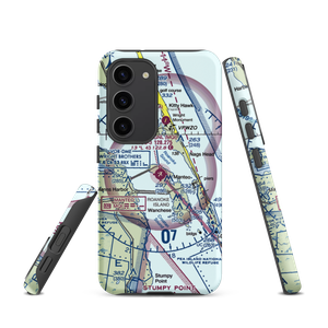 Dare County Regional Airport (MQI) VFR Sectional Samsung Phone Case