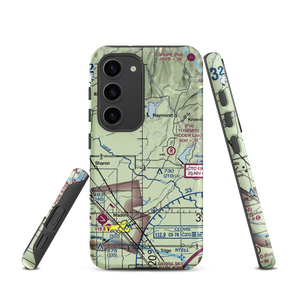 Daulton Airport (77CA) VFR Sectional Samsung Phone Case