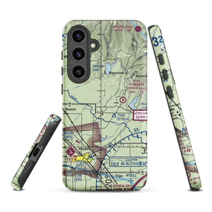 Daulton Airport (77CA) VFR Sectional Samsung Phone Case