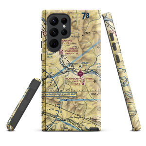 Dave's Landing Seaplane Base (MT92) VFR Sectional Samsung Phone Case