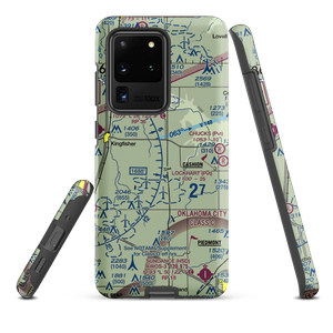 Dave's Place Airport (1OK1) VFR Sectional Samsung Phone Case