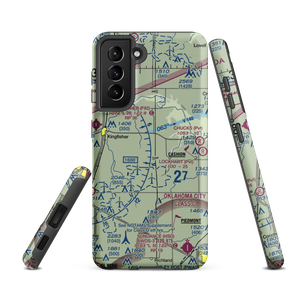 Dave's Place Airport (1OK1) VFR Sectional Samsung Phone Case