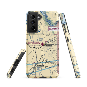 Davenport Airport (68S) VFR Sectional Samsung Phone Case