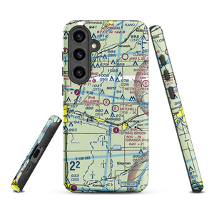 David Gillespie Airport (69IL) VFR Sectional Samsung Phone Case