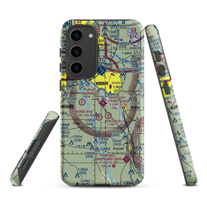 David Jay Perry Airport (1K4) VFR Sectional Samsung Phone Case