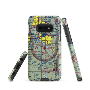 David Jay Perry Airport (1K4) VFR Sectional Samsung Phone Case