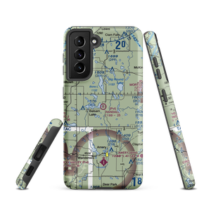 David Randall Airport (4WN5) VFR Sectional Samsung Phone Case