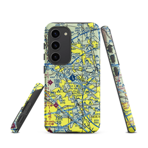 David Wayne Hooks Memorial Airport (DWH) VFR Sectional Samsung Phone Case