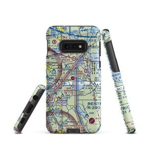 David Wine's Airstrip (62FL) VFR Sectional Samsung Phone Case