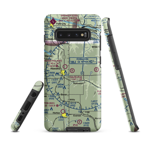 Davis Airfield (8KS3) VFR Sectional Samsung Phone Case