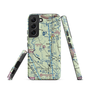 Davis Airport (SC12) VFR Sectional Samsung Phone Case