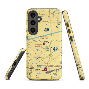 Davis Ranch Airport (9NE3) VFR Sectional Samsung Phone Case