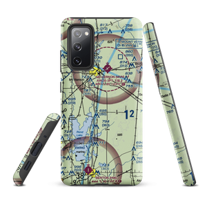 Davy Jones /Private/ Airport (3IS6) VFR Sectional Samsung Phone Case