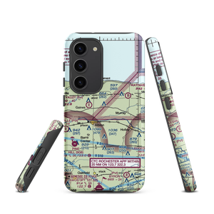 Dawn Patrol Aviation Airport (NK31) VFR Sectional Samsung Phone Case