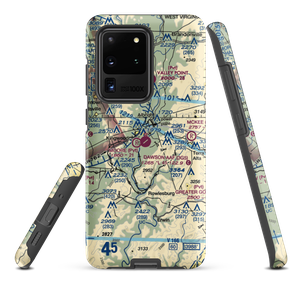 Dawson Army Air Field (3G5) VFR Sectional Samsung Phone Case