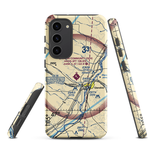 Dawson Community Airport (GDV) VFR Sectional Samsung Phone Case