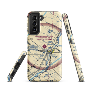 Dawson Community Airport (GDV) VFR Sectional Samsung Phone Case