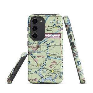 Dawson Farms Airport (0IS4) VFR Sectional Samsung Phone Case