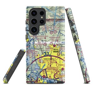 Daybreak Airport (WA46) VFR Sectional Samsung Phone Case