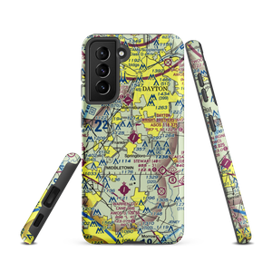 Dayton-Wright Brothers Airport (MGY) VFR Sectional Samsung Phone Case