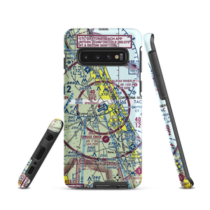 Daytona Beach International Airport (DAB) VFR Sectional Samsung Phone Case