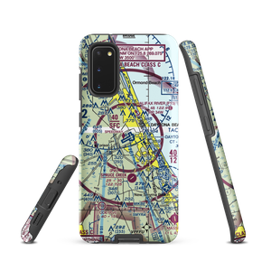 Daytona Beach International Airport (DAB) VFR Sectional Samsung Phone Case