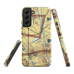 Dead Cow Lakebed Airstrip (HSFIDCL) VFR Sectional Samsung Phone Case