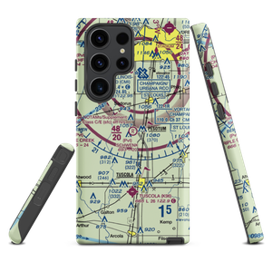 Dean Schwenk RLA Airport (89IL) VFR Sectional Samsung Phone Case