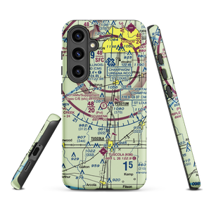 Dean Schwenk RLA Airport (89IL) VFR Sectional Samsung Phone Case