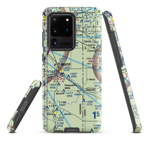 Decatur HI-Way Airfield (DCR) VFR Sectional Samsung Phone Case