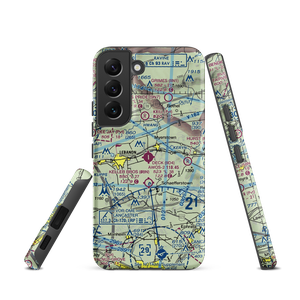 Deck Airport (9D4) VFR Sectional Samsung Phone Case