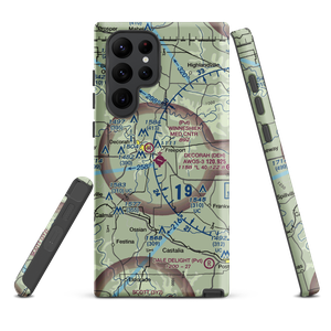 Decorah Municipal Airport (DEH) VFR Sectional Samsung Phone Case