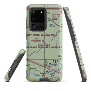 Deep Creek Ranch Airport (XS61) VFR Sectional Samsung Phone Case