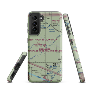 Deep Creek Ranch Airport (XS61) VFR Sectional Samsung Phone Case