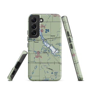 Deep River Seaplane Base (8NA1) VFR Sectional Samsung Phone Case