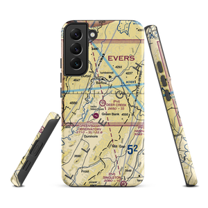 Deer Creek Farm Airport (WV00) VFR Sectional Samsung Phone Case