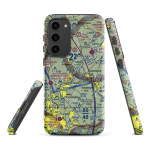 Deer Lakes Seaplane Base (PN65) VFR Sectional Samsung Phone Case