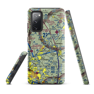 Deer Lakes Seaplane Base (PN65) VFR Sectional Samsung Phone Case