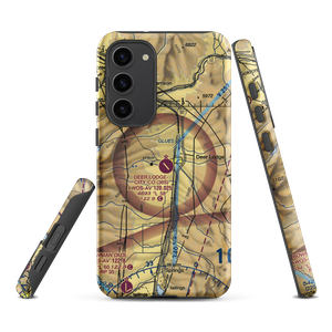 Deer Lodge City County Airport (38S) VFR Sectional Samsung Phone Case