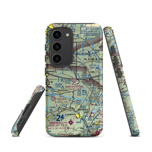 Deer Meadows Airstrip (8PA3) VFR Sectional Samsung Phone Case