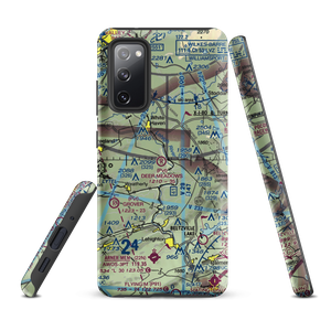 Deer Meadows Airstrip (8PA3) VFR Sectional Samsung Phone Case