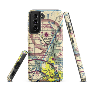 Deer Park / Radial Flyer Airport (WT21) VFR Sectional Samsung Phone Case