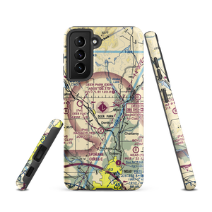 Deer Park Airport (DEW) VFR Sectional Samsung Phone Case