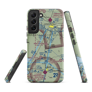 Deer Pasture Airport (69TE) VFR Sectional Samsung Phone Case